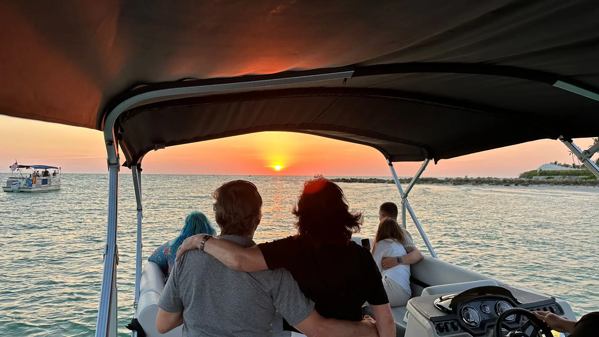 Couple on romantic Naples Cruise
